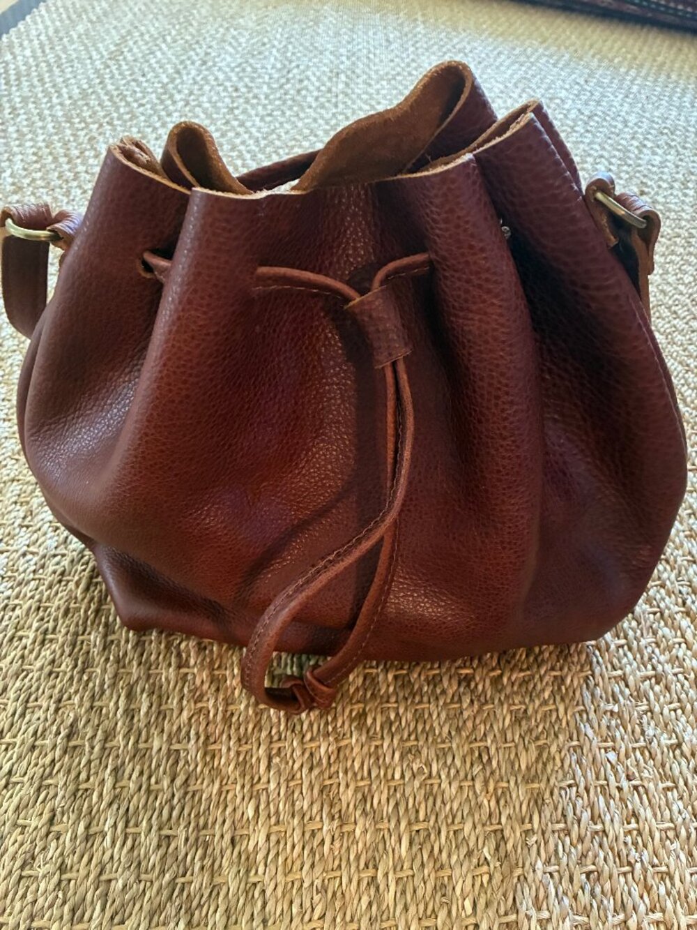 Portland Leather Large Bucket Bag/Crossbody